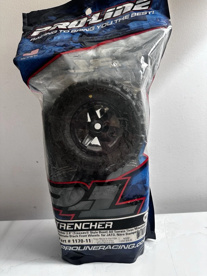 Pro-Line  Trencher 2.8 (Traxxas style Bead)  Wheels for Jato, Nitro Stampede  - Image 1 of 4