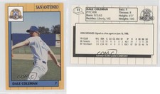 1990 Grand Slam San Antonio Mission Dale Coleman #11