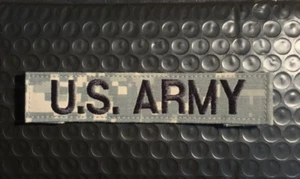 U.S. Army Digital Camo OCP Pocket Tape Patch Haken Rückseite - Bild 1 von 3