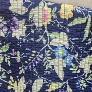 Handmade Cotton Kantha Jacket for Women – Indian Quilted Boho Coat - Picture 1 of 9