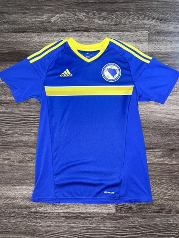 MENS BOSNIA & HERZEGOVINA NATIONAL 2015/2016 SOCCER FOOTBALL JERSEY SIZE Small Cover