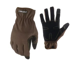 Firm Grip Duck Canvas Utility robuste Arbeitshandschuhe Touchscreen Fingerspitze groß - Bild 1 von 1