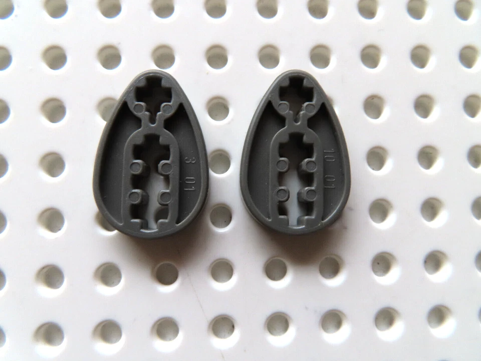 Lego 2 x Technic Nocke Cam Excenter Scheibe 6575 neu dunkelgrau - Bild 1 von 1