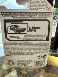 2010 Hot Wheels 15/44 '81 DELOREAN DMC-12 Silver Variant w/10Sp - Picture 1 of 2