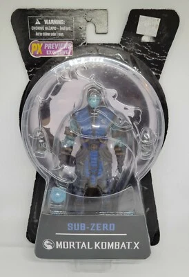 Фигурка Mortal Kombat X Sub-Zero PX Previews (Mezco Toyz, 2015 г.) *совершенно новая - Изображение 1 из 4