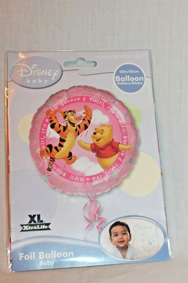 NEW WINNIE THE POOH  BIRTHDAY 17" FOIL BALLOON   PARTY SUPPLIES - Image 1 of 1