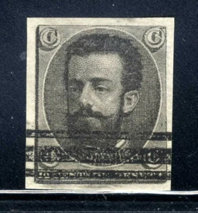 1870 SPAIN KING AMADEO 12 Cents de Peseta UNISSUED IMPERF PROOF  UNUSED - Picture 1 of 1