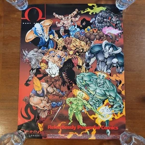 Póster Firmado Bart Sears Ominous Press 1994 Cómic Warhammer Warspear Brute Babe - Imagen 1 de 11