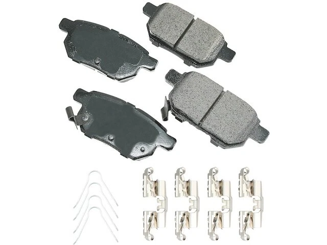 Rear Brake Pad Set For 11-18 Lexus Scion Toyota CT200h iM Corolla 1.8L 4 RD16Q5 - Imagem 1 de 1