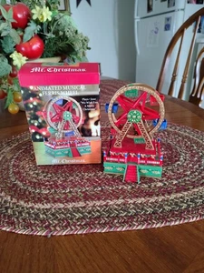 Mr Christmas Animated Musical 5 Inch Ferris Wheel NIP* - Picture 1 of 6