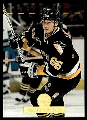 Hoja Mario Lemieux Pittsburgh Penguins 1994-95 #1 *A* Foto 1 de 2