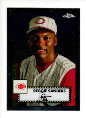 2021 Topps Chrome P.A. Baseball #581 Reggie Sanders UNLIMITED SHIPPING FOR $4.00 - Image 1 of 2