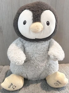 Gund Baby Kissy The Penguin 10" Talking Moving Soft Toy Plush Interactive - Picture 1 of 7