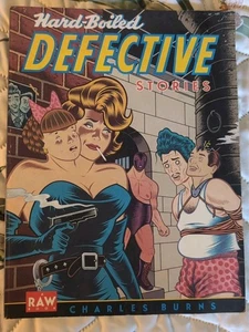 Hard-Boiled Defective Stories by Charles Burns 1988 Raw / Pantheon New - Picture 1 of 2
