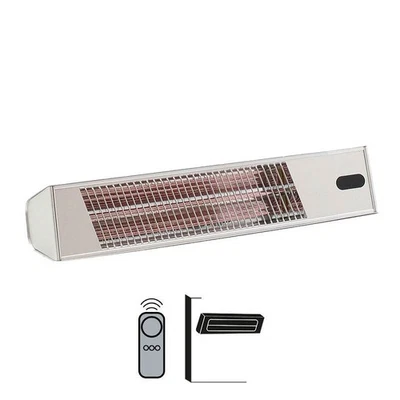 Sined IRA-INOX 2000 - Lampada Infrarossi Riscaldante 2 kW Con TELECOMANDO - Immagine 1 di 4