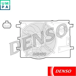 FAN RADIATOR DER09053 FOR FIAT PUNTO/EVO/GRANDE OPEL CORSA/Hatchback/Van 1.4L - Picture 1 of 6