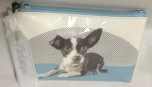 Catseye London Pouch Chihuahua 6in x 4in Multi-Purpose Coin Cosmetic Cards - Picture 1 of 5