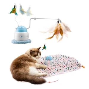 Automatic Interactive Cat Toy Rechargeable Laser Hide Seek 4 in 1 For - Picture 1 of 7