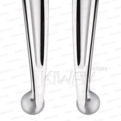 Kit palanca control manual aluminio cromo se adapta a Harley Forty Eight XL1200X 2014-2015 Foto 1 de 4