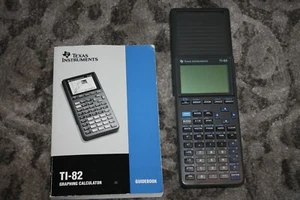Texas Instruments TI-82 Graphing Calculator Handheld Battery Powered guidebook - Picture 1 of 1