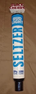 Bud Light Seltzer BLACK CHERRY Draft Seltzer Tap Handle 13 3/4" - Picture 1 of 4
