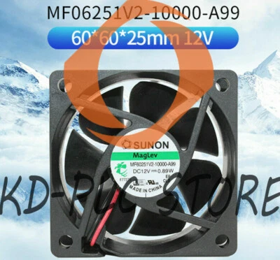New MF60251V2-10000-A99 6025 DC 12V 0.89W silent cooling fan - Image 1 of 3