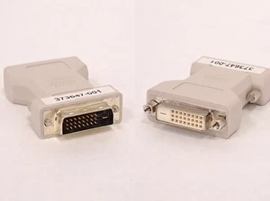 Adaptador HP hembra DVI-D a macho DVI-D - 373647-001 - Imagen 1 de 2