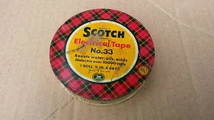 CINTA ELÉCTRICA 24PP72 SCOTCH #33 LATA, CÓDIGOS POSTALES ANTERIORES, BUEN ESTADO - Imagen 1 de 4
