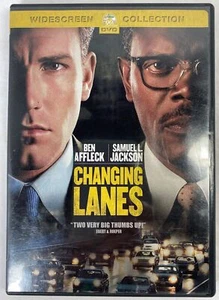 Changing Lanes (DVD, 2002, Widescreen) Ben Affleck, Samuel L. Jackson - Picture 1 of 4