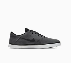 Talla UK 6 - Nike SB Cuadros Gris Gamuza Entrenadores Zapatos Tenis - Imagen 1 de 5