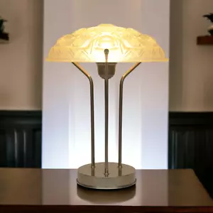 Art Deco Design Table Lamp Desk Lamp Unique " Tripod Scale " - Picture 1 of 18
