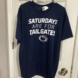 Penn State PSU Graphic T Shirt Nittany Lions Mens Size XL Saturdays For Tailgate - Picture 1 of 1