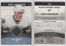 2006-07 Upper Deck Black Diamond Jersey Jere Lehtinen #J-LE