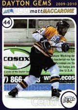 2009-10 Dayton Gems #7 Matt MacCarone