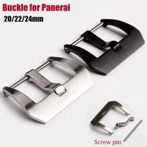 316L Stainless Steel Watch Buckle for Panerai PAM 441 – 20mm, 22mm, 24mm Matte. - Picture 1 of 8