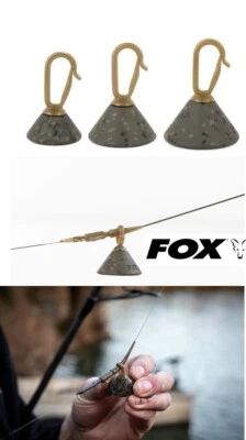 FOX EDGES™ DOWNRIGGER BACK WEIGHTS / 3 Stück / Absenkbleie - Bild 1 von 4