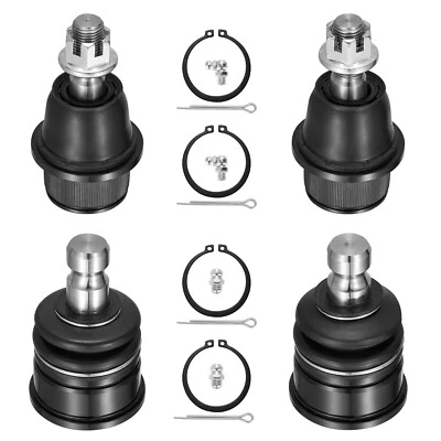 4PCS Front Upper and Lower Ball Joints For 2002-2009 GMC Envoy Chevy Trailblazer Foto 1 de 4