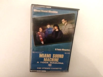 Miami Sound Machine A Toda Maquina Cassette Tape Argentina Pressing VG+ Conditio - Image 1 of 3