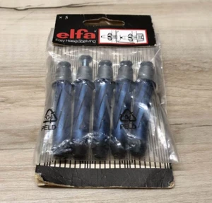 ELFA x5 Scaffale Facile da Appendere Ancoraggi Muro a Secco #471598 Nuovo In Confezione - Foto 1 di 2