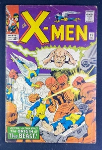 X-Men (1963) #15 VG- (3.5) 1. App Master Form/Origin Beast/2. Wächter - Bild 1 von 2
