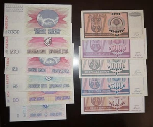 Bosnia and Herzegovina 1 - 10 bln dinar 1992 - 1994 P-39a - 148a - Picture 1 of 5