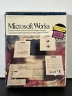 Microsoft Works 2.0 Windows vintage avec disquettes de collection flambant neuf 1989