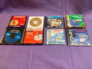 Lot of 19 * 9 CD-R blank & 10 CD-RW blank Recordable Media - Verbatim, Imation + - Picture 1 of 12