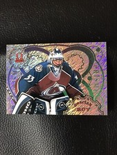 1998-99 Pacific Omega Prism Patrick Roy #5 Rare Insert