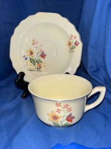 Canarytone Lido by WS George Cup and Saucer - Picture 1 of 3