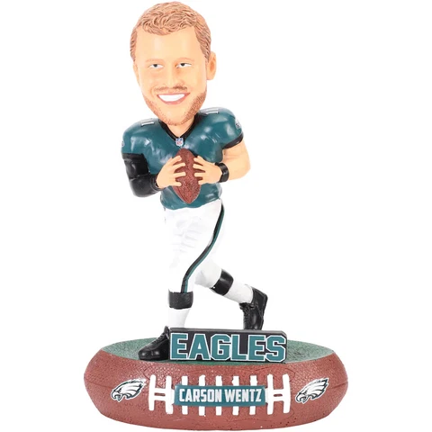 Philadelphia Eagles Carson Wentz  10" Baller Player Bobblehead New In Box Cover