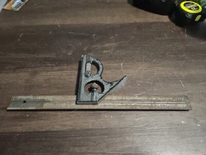 Vintage 12” Combination Square With Level - USA - Picture 1 of 16