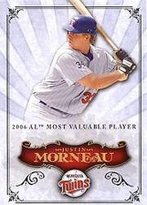 2007 Minnesota Twins Upper Deck Awards #9 Justin Morneau in batting stance 