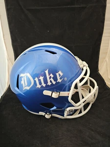 DUKE BLUE DEVILS BLUE GOTHIC REPLICA FULL SIZE HELMET RIDDELL NEW IN BOX - Picture 1 of 8