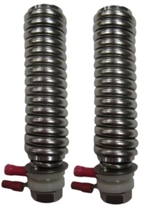 Lote de 2 soportes de antena de resorte de acero inoxidable FireStik SS-34H prensado - Imagen 1 de 7